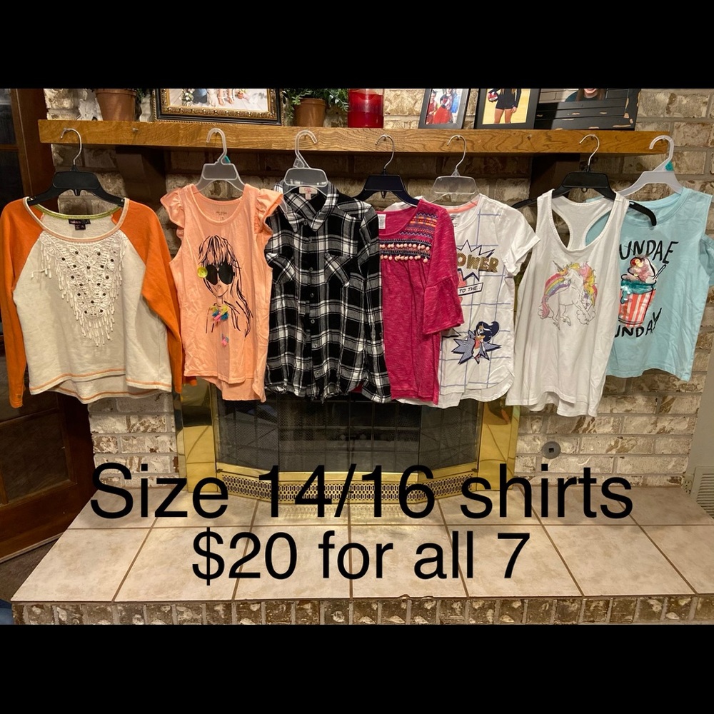 Girls shirts